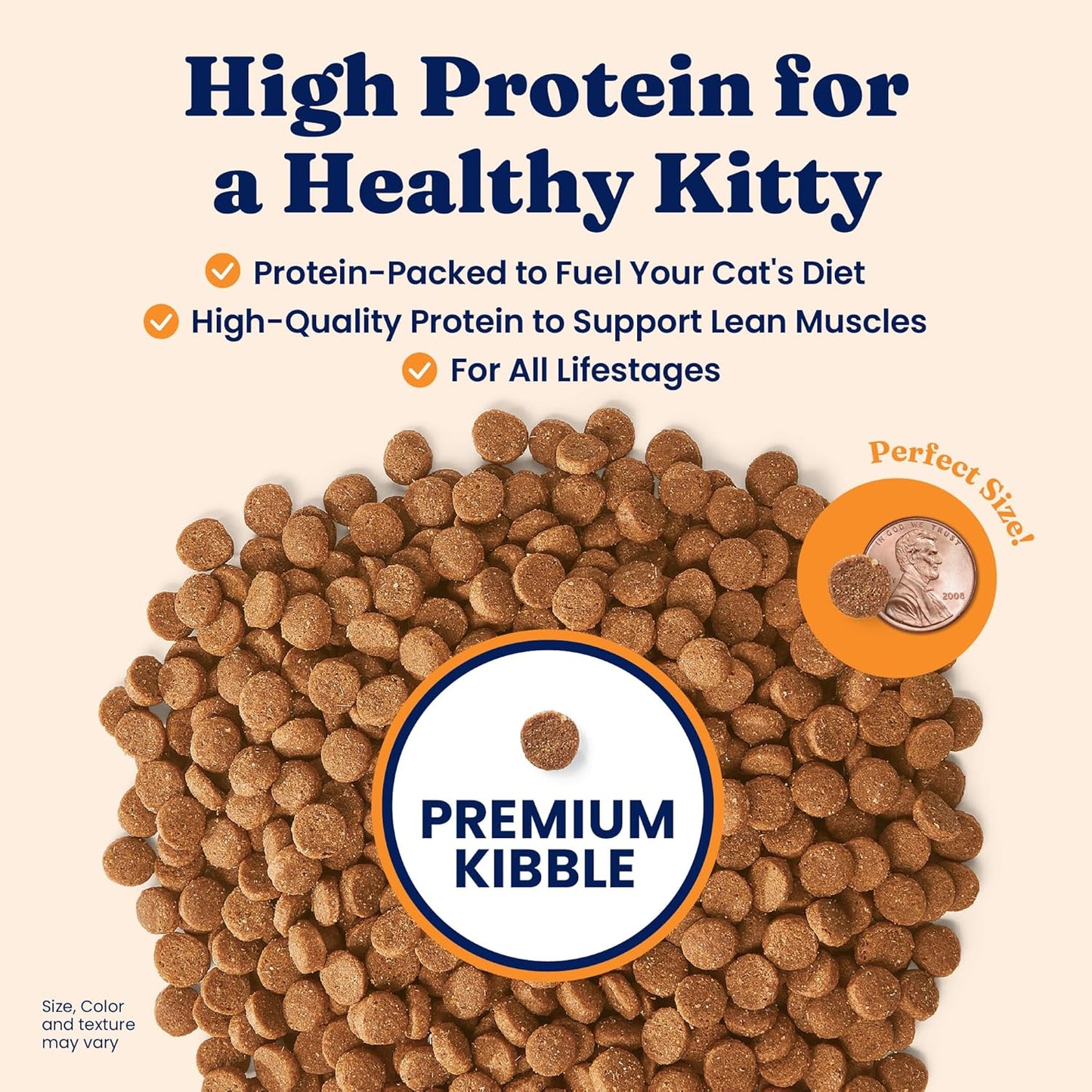 Solid Gold High Protein Dry Cat Food - Grain Free & Gluten Free Alaskan Pollock Cat Dry Food w/Probiotics for Gut Health & Digestion - High Fiber & Omega 3 - Low Carb Superfood Kibble - All Ages-12LB
