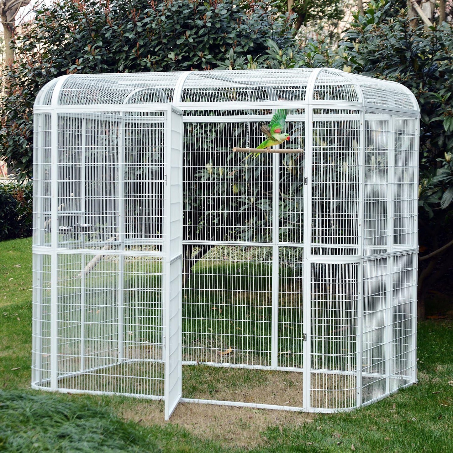Parrot Cages for Large Birds Outdoor Extra Large Bird Cage with Bird Cage and Perch Suitable for Macaws Canaries Parrots Budgie Lovebirds