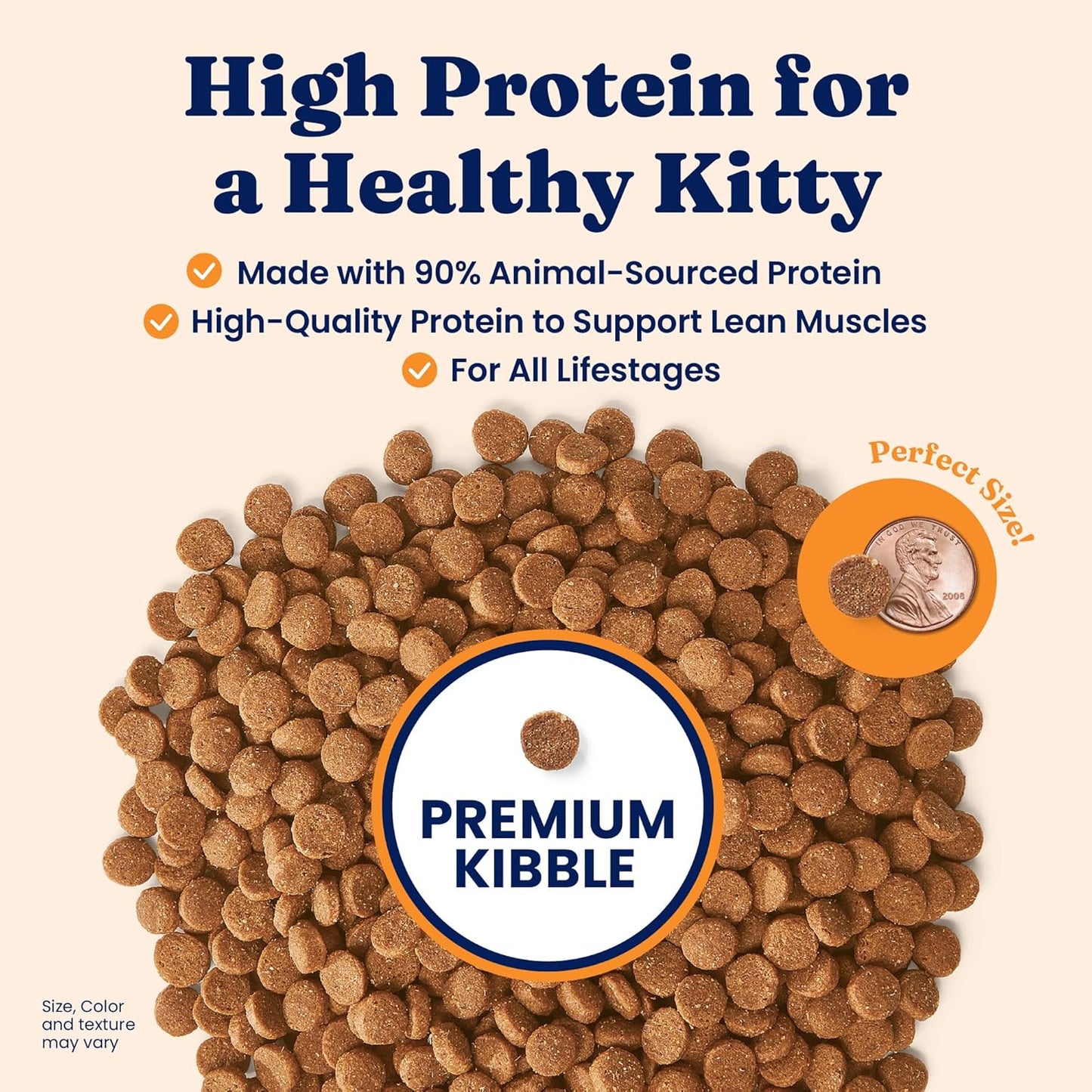 Solid Gold High Protein Dry Cat Food - Grain Free & Gluten Free Chicken Cat Dry Food w/Probiotics for Gut Health & Digestion - High Fiber & Omega 3 - Low Carb Superfood Kibble for Cats All Ages - 3LB