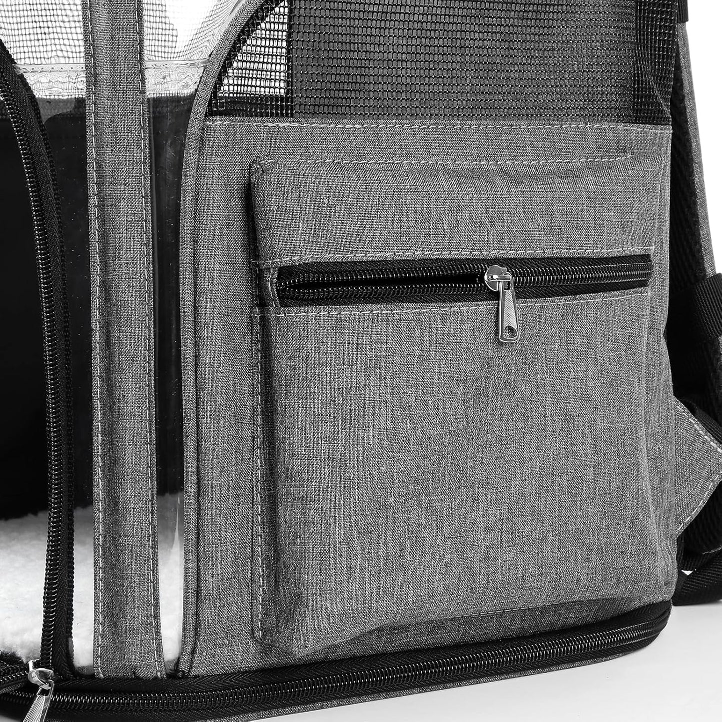 Cat Carrier Backpack for Small Medium Cats Dogs Backpack Puppies up to 26 Lbs, Excellent Visibility and Airflow,Lightweight and Portable Travel Pet Carrier Bag Foldable Design