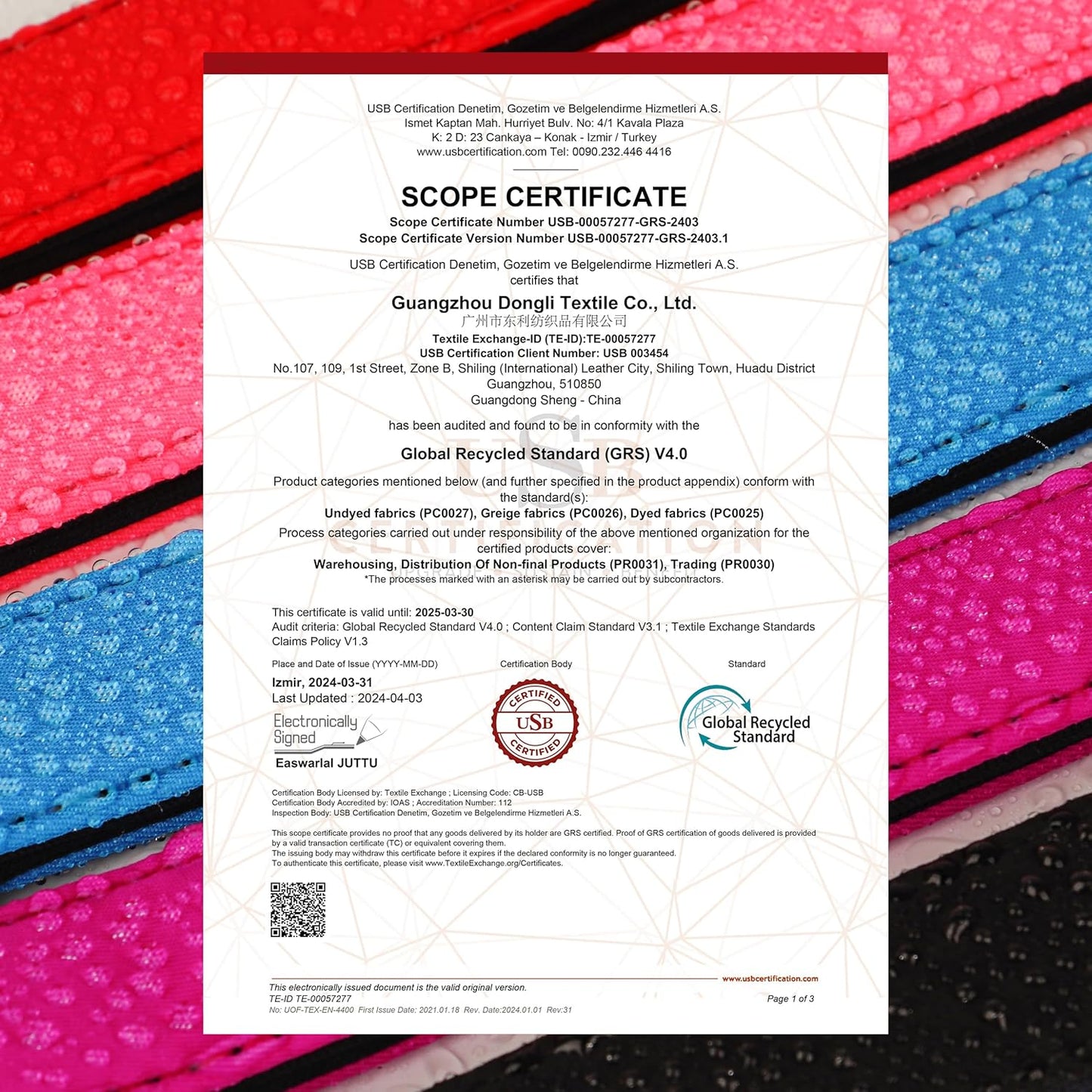 Didog Soft Padded Dog Collar for Large Dogs, Colorful and Durable Pet Collar with Quick Release Buckle, Light and Breathable for Daily Walking, Orange, L