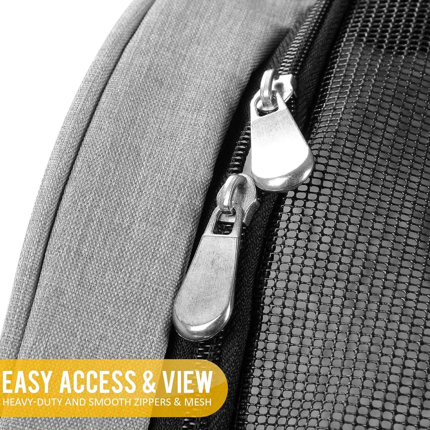 KOPEKS Deluxe Backpack Pet Travel Carrier with Double Wheels for Pets up to 10 Pounds - Black - Approved by Most Airlines